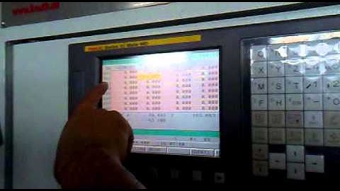hướng dẫn bộ điều khiển máy CNC hệ FANUC BÀI 7