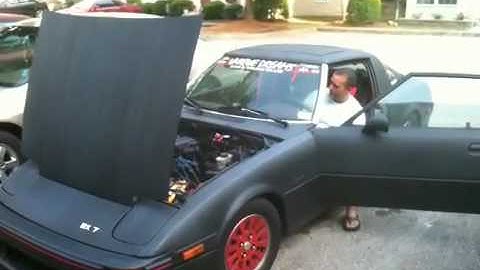 My 1984 Mazda RX-7 GSL-SE 13B with Headers