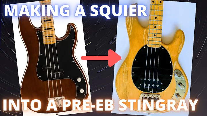 Making a Squier Bass into a Pre-EB Stingray