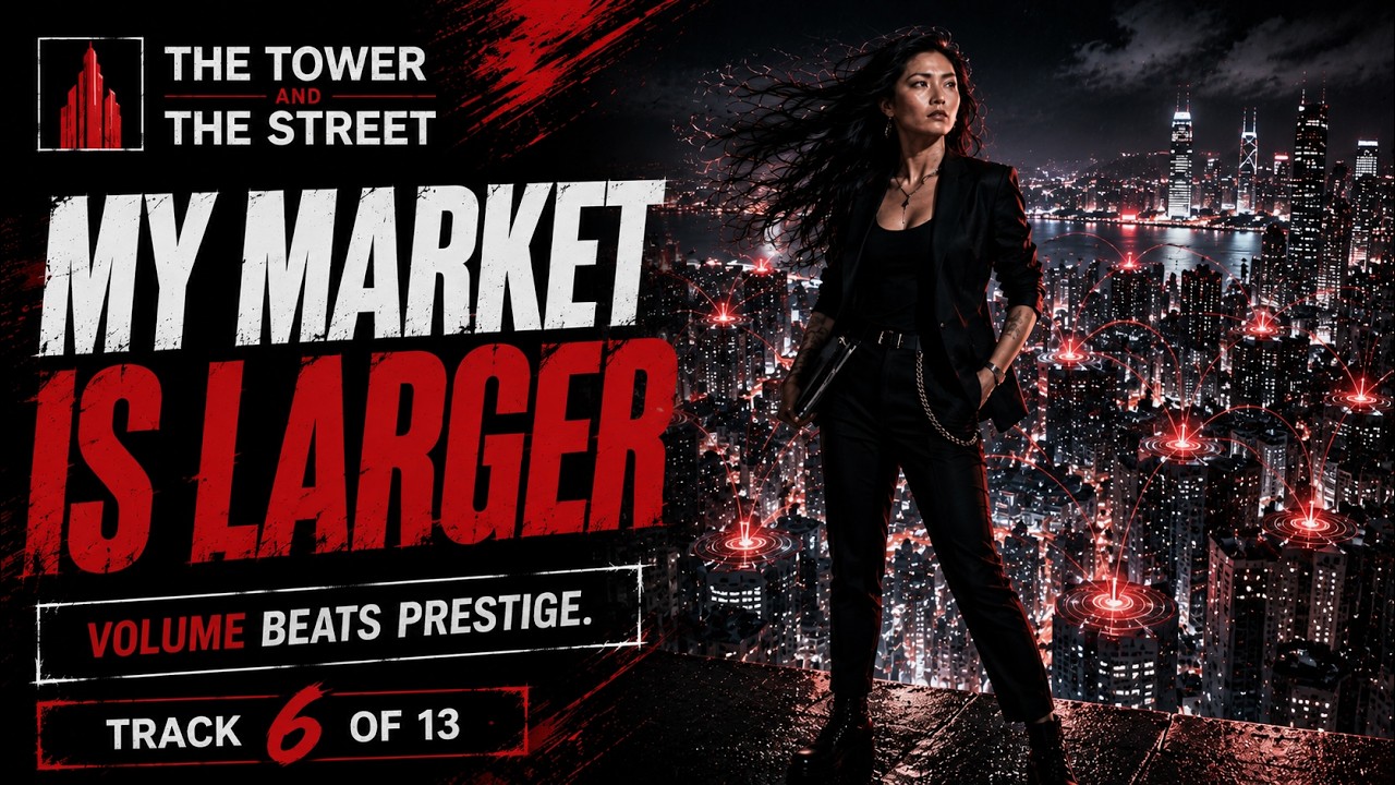 6. My Market Is Larger - The Tower and The Street | Female Cyber Eurobeat Rock