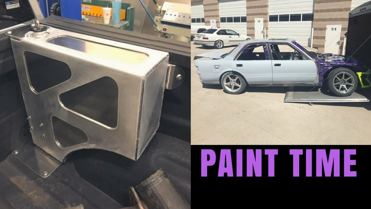 Custom Water Methanol Tank & Mikes car goes to paint!!! YouTube