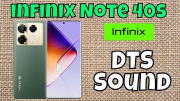 DTS Sound infinix Note 40s || How to use DTS sound || DTS sound settings