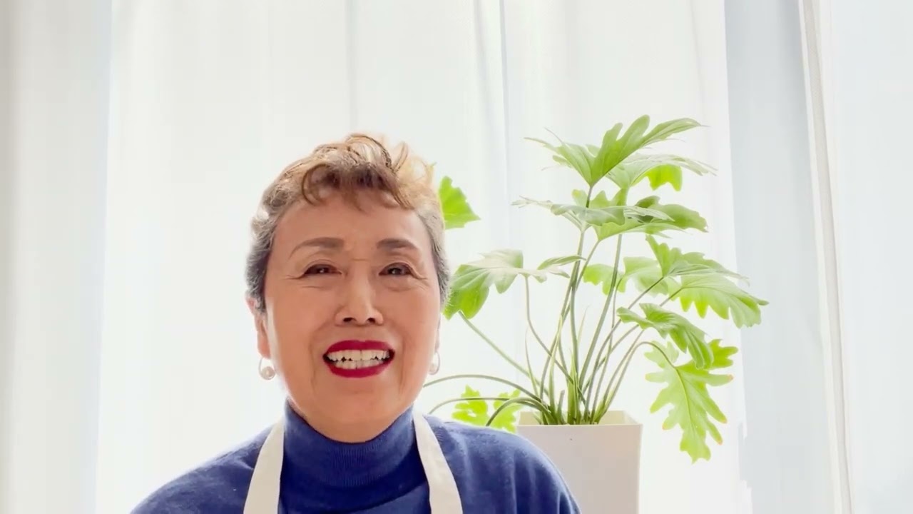 「おいしいボタニカル・アート」山本麗子さんメッセージ