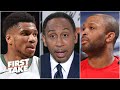 Stephen A.'s thoughts on Giannis' pressure to win the East and the P.J. Tucker trade | First Take