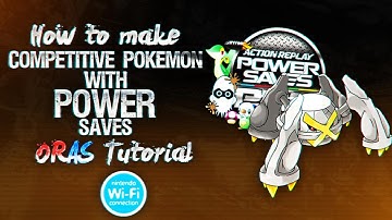 How To Pokegen Competitive Pokemon with Powersaves Omega Ruby & Alpha Sapphire