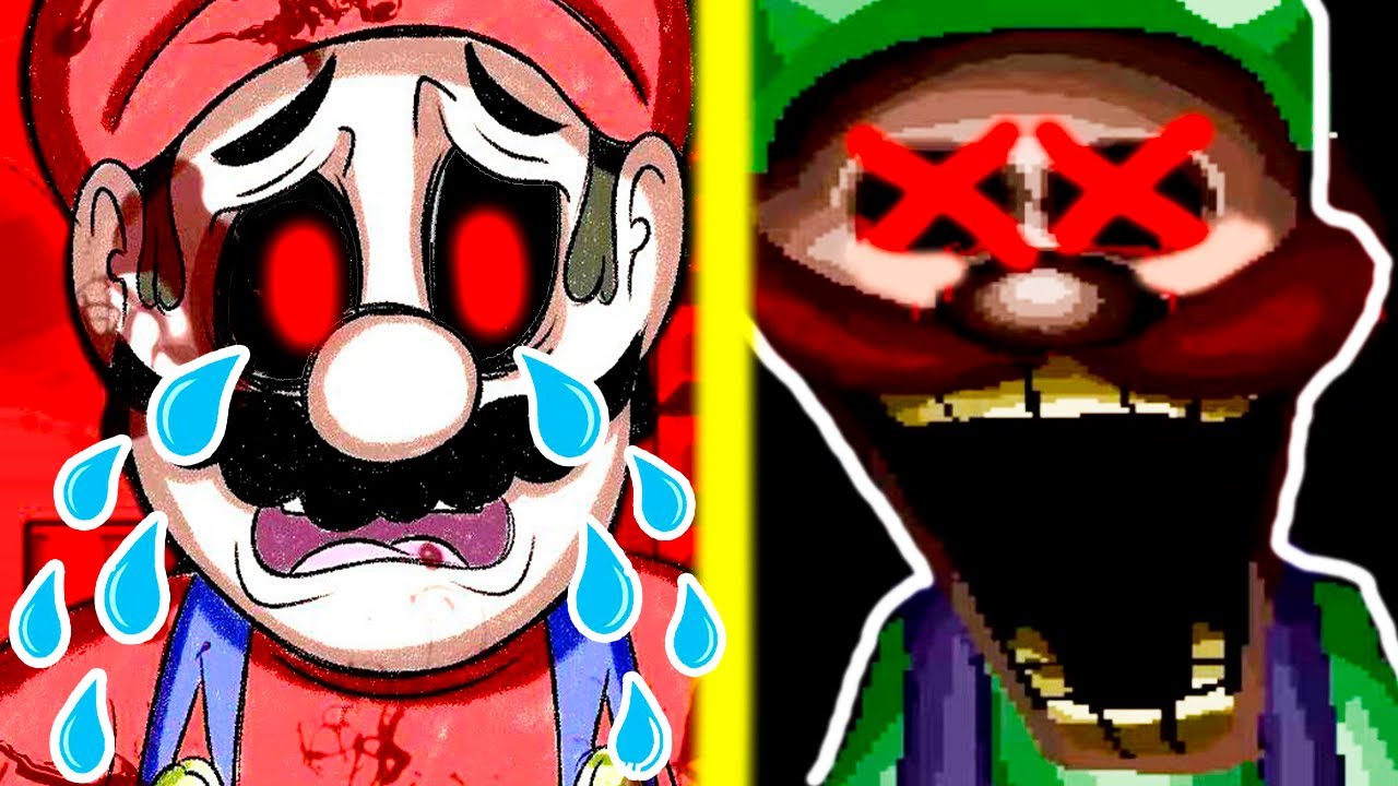 МАРИО.EXE ПЛАЧЕТ - БРАТ YМЕР ! ЛУИДЖИ.EXE ! - Too Late [Mario.Exe] Luigi.Exe