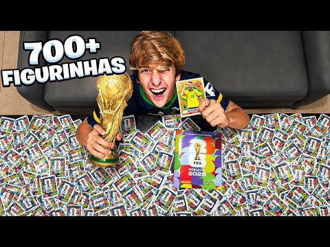 I BOUGHT 700+ STICKERS TO COMPLETE THE WORLD CUP ALBUM!