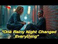 The Man in the Rain | She Found Him Sitting in the Rain | One Rainy Night Changed Everything