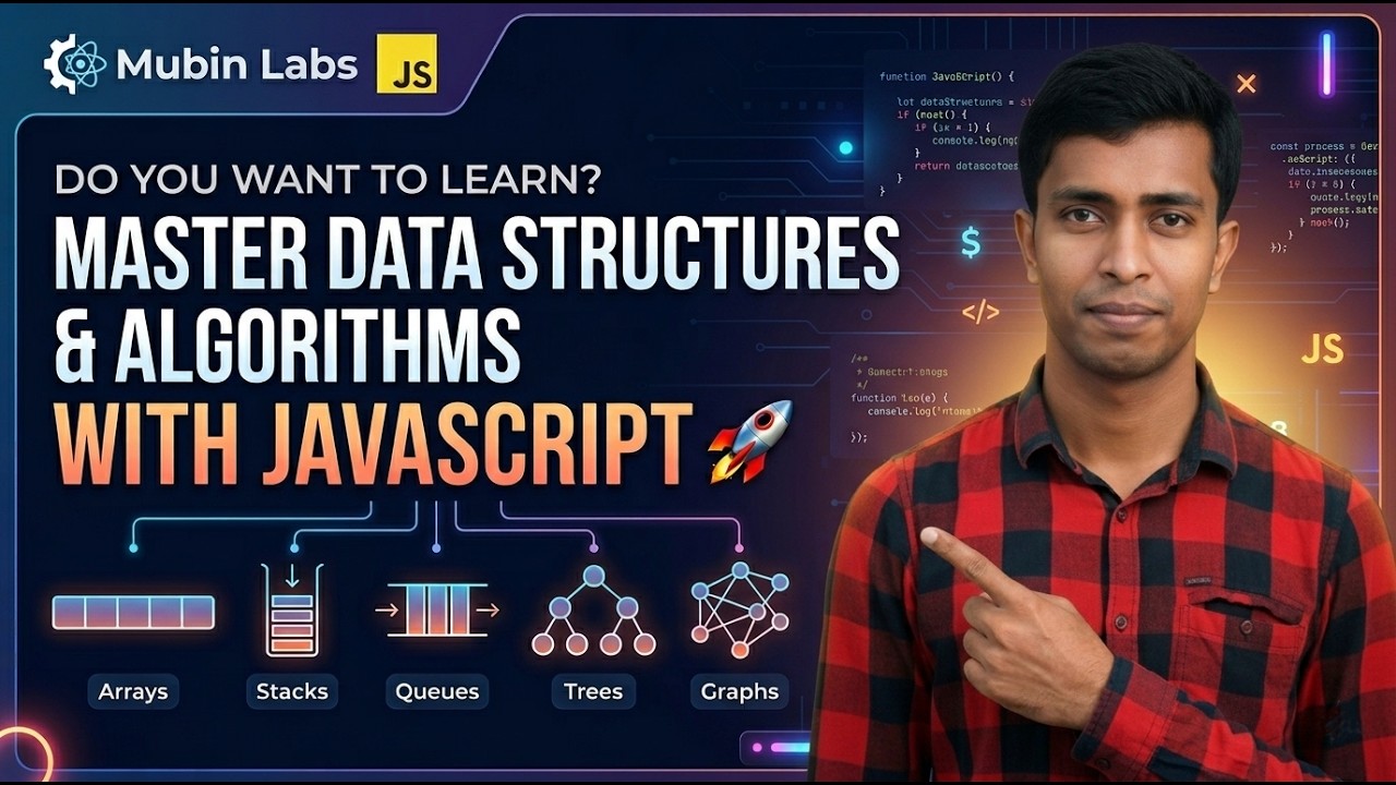 Master Data Structures and Algorithms with JavaScript in Bengali ...