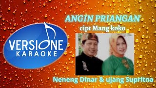 KARAOKE - ANGIN PRIANGAN ( kAWIH ) MANG KOKO