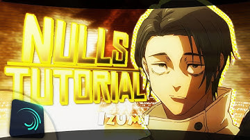 How To Make Wis Nulls || Nulls Tutorial || Alight Motion || 2024 || Izumi