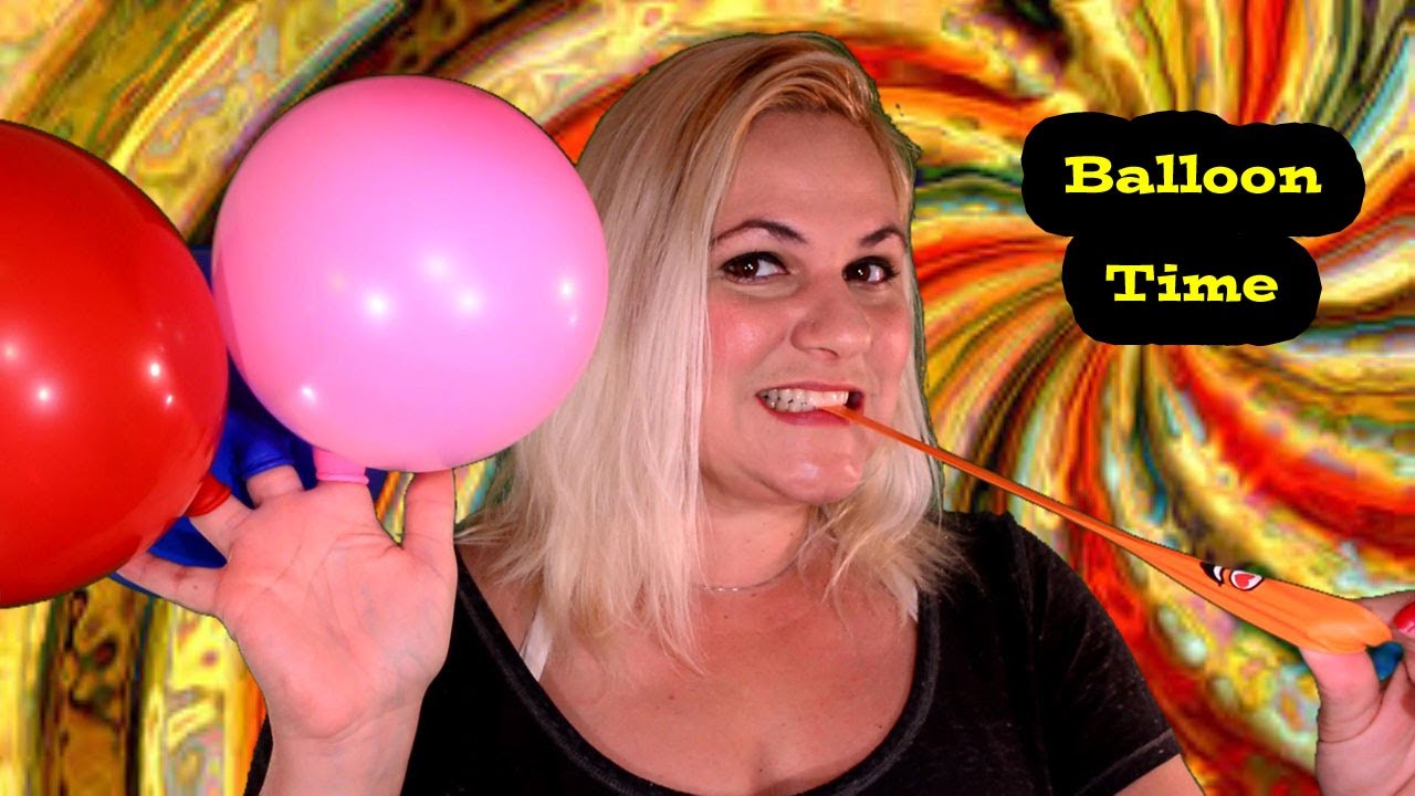 Фрайдей видео. ASMR Balloon Pop. ASMR Balloon popping. ASMR Balloon blow Pop. ASMR blowing up Balloons.