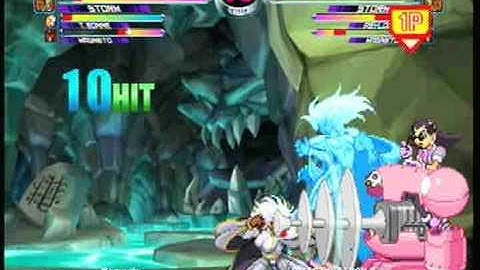 MvC2 Online (360): Brett (MST) vs Omega Weapon X (MSP) 6 .:9.12.10:.