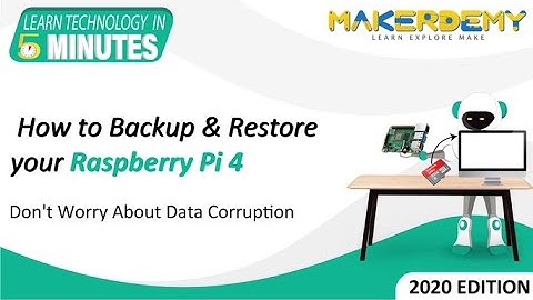 How to Backup & Restore your Raspberry Pi 4 (2020) | Learn Technology in 5 Minutes