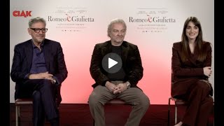 Romeo è Giulietta  , intervista a Sergio Castellitto, Giovanni Veronesi e Pilar Fogliati