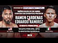 Ramon cardenas vs eduardo ramirez  miercoles de boxeo