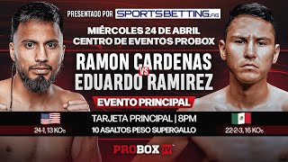 Ramon Cardenas vs Eduardo Ramirez  Miercoles de Boxeo