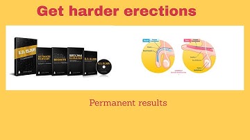 Get Harder Erections, How to end Erectile Dysfunction Naturally, ED elixir review