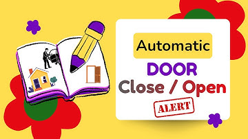 Project of Reed Switch Automatic Door System | #automatic #magnetic #offroad #videoshort #robotics