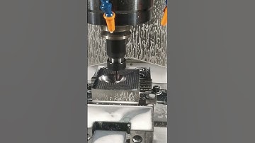 VMC Cavity Finish Machining @cadcamer #cnc #shorts #cad #cam