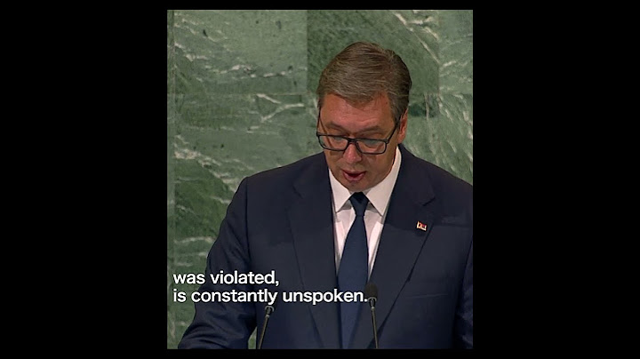 'What’s the difference?' Vucic dares UN to face unspoken NATO'S violation on Serbian soil