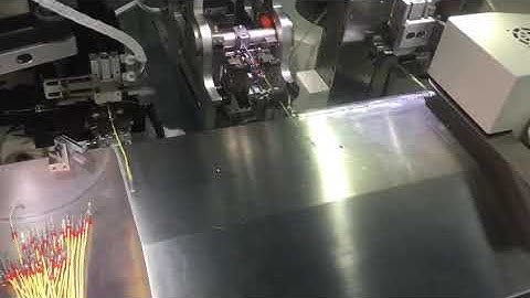 automatic wire seal insertion machine terminal crimping and wear seal other side stripping machine