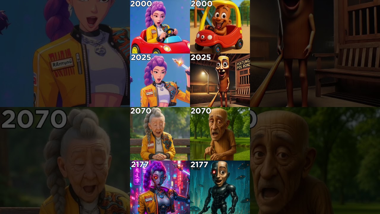 RUMI KPOP & TUNG SAHUR YEAR EVOLUTION SINGING "Dramatic Expression"