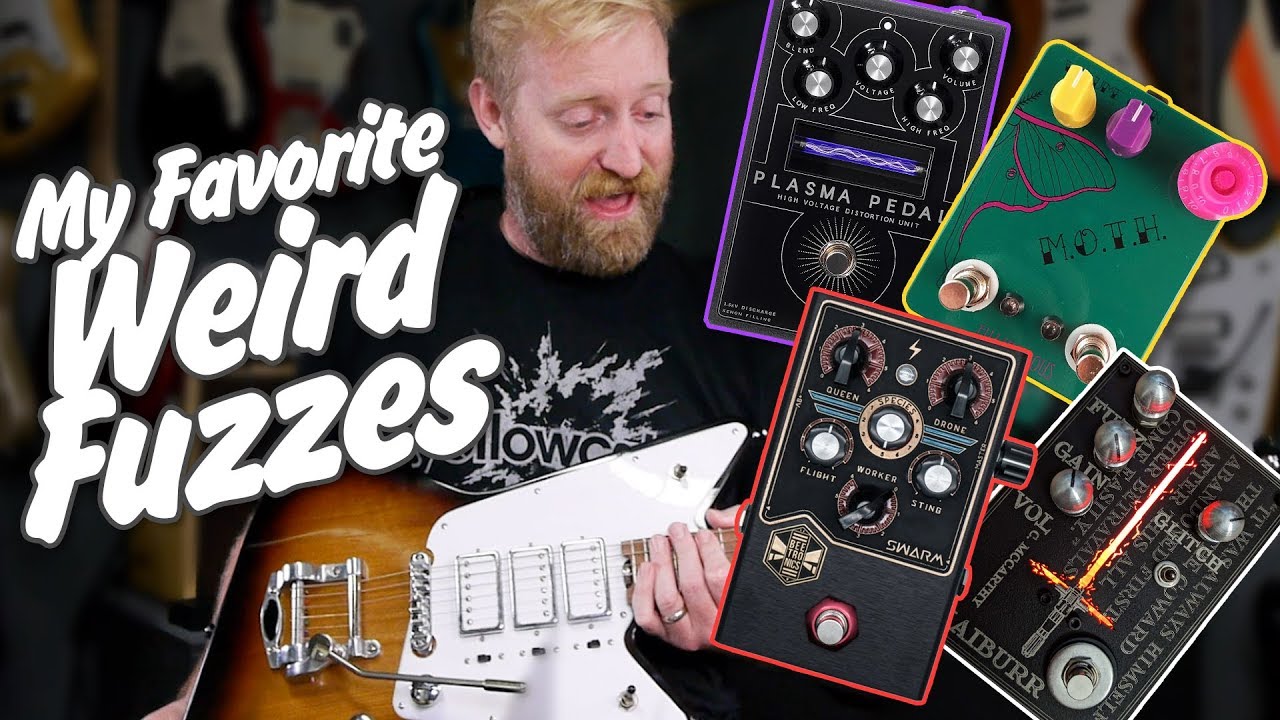 4 WEIRD FUZZ PEDALS - Plasma/MOTH/Swarm/Kaibur - Love or hate em, you have  to admit, these are wild. - YouTube