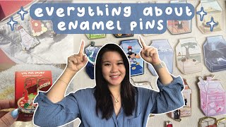 ˚ʚ♡ɞ˚ Everything Enamel Pins˚ʚ♡ɞ˚ types of enamel pins, where to get them made, the process and cost