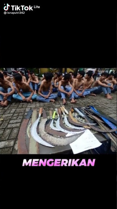 celurit bukan sembarang celerit sekali goyang nyawa melayang 😭