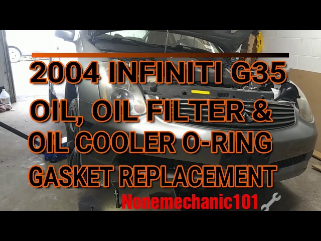 Genuine Infiniti G35 Oil Cooler