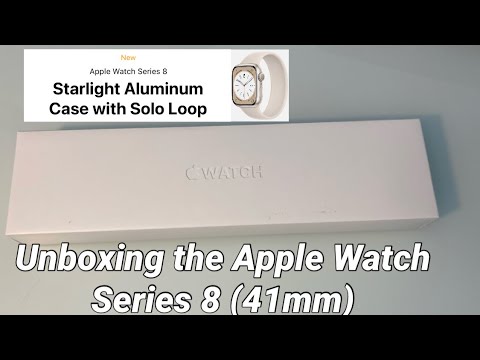 Apple Watch Series 8 GPS 41mm Starlight Aluminum with Starlight