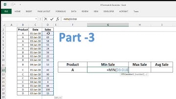 Excel Array Formula - In Hindi