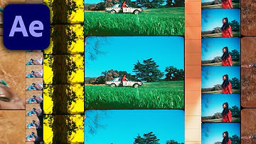 INSANE INFINITE 3D GRID MUSIC VIDEO TRANSITION [AFTER EFFECTS]