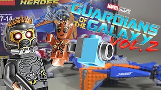 LEGO Guardians of the Galaxy Vol 2 "The Milano vs The Abilisk" Set Review 76081