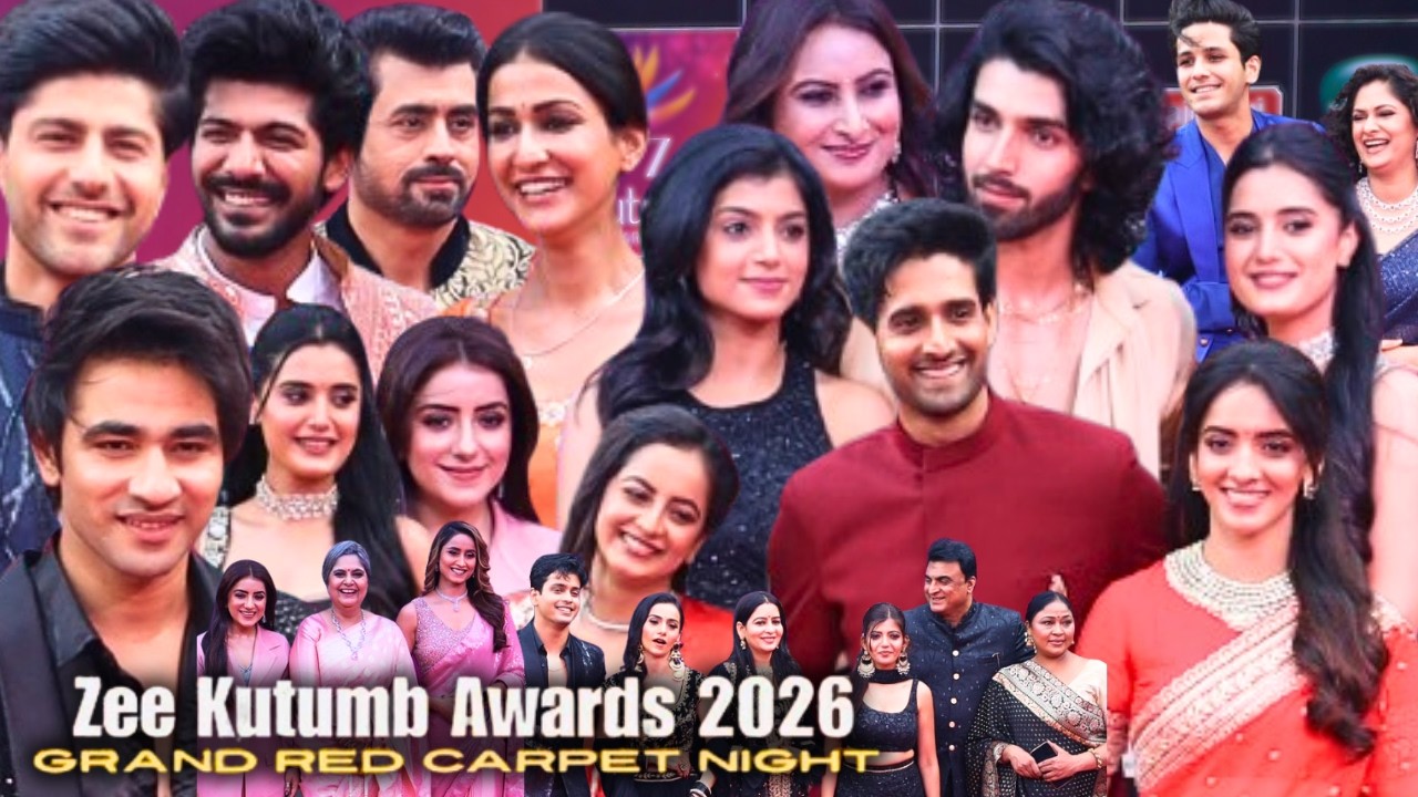 UNCUT - Zee Kutumb Awards 2026 Grand Night | All Star Cast Tv Actors Spotted