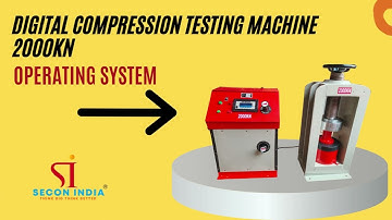 DIGITAL COMPRESSION TESTING MACHINE 2000KN