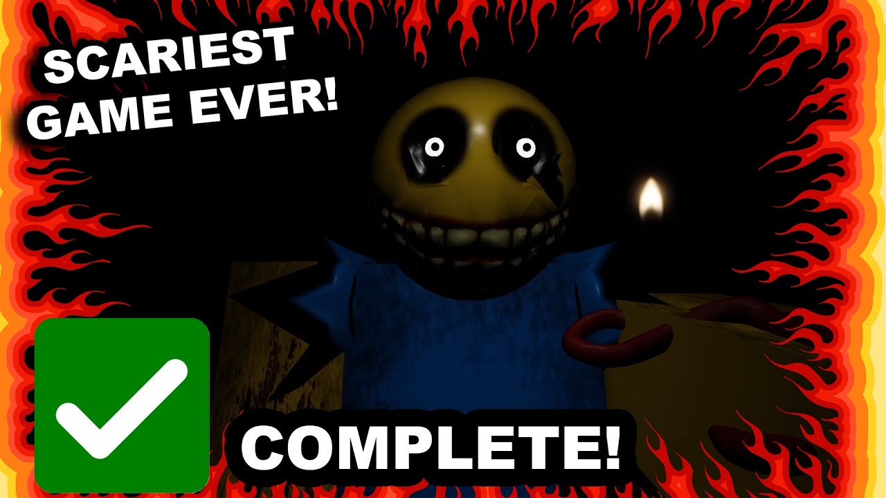 WE COMPLETED THE HARDEST HORROR GAME IN ROBLOX?? - YouTube