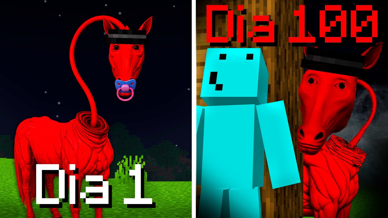 Virei o CREEPYHORSE para Assustar Meu Amigo