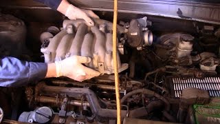 How to remove the upper intake manifold on a 2007 Hyundai Santa Fe