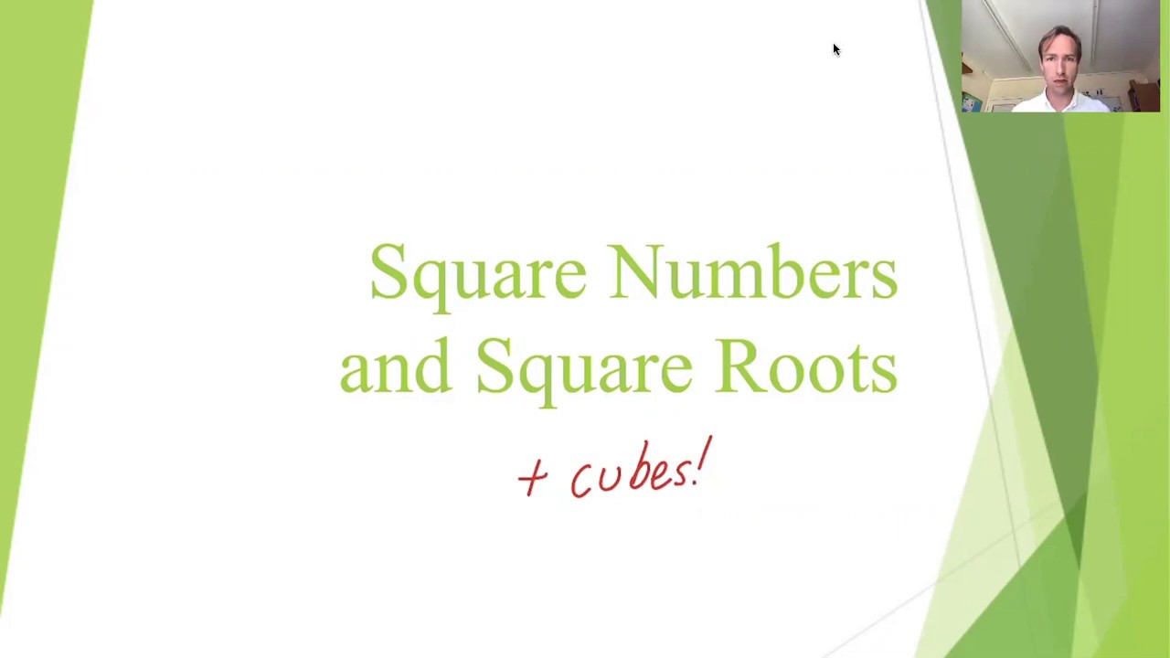 Squares, square roots and cubes - YouTube