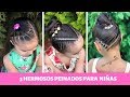 💖 3 Peinados ELEGANTES, FÁCILES Y BONITOS para NIÑAS 💖