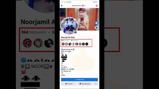 how to show followers on facebook profile #newupdate #facebook #shorts