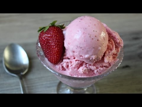 Strawberry Ice Cream — Fast & Easy Strawberry Ice Cream – Eggless Ice Cream Recipe
