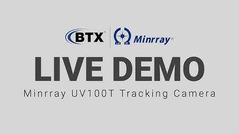 Minrray UV100T - Live Demo