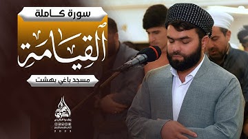 صلاة العشاء ما تيسر من سورة القيامة و الإنفطار مسجد باغي بهشت/اربيل #رمضان_2022