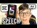 How To Use Text To Speech In CapCut - Full Guide