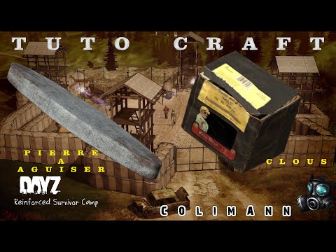 [FR-PC] DAYZ 1.09 EXPANSION tuto craft clous + pierre à aiguiser  avec le mod 