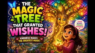 🌳✨ The Magic Tree That Granted Wishes | Magical Bedtime Story for Kids | Animated Moral Story 💖