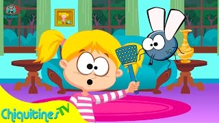 Video thumbnail of "Una Mosca Parada en la Pared - Canción Infantil"